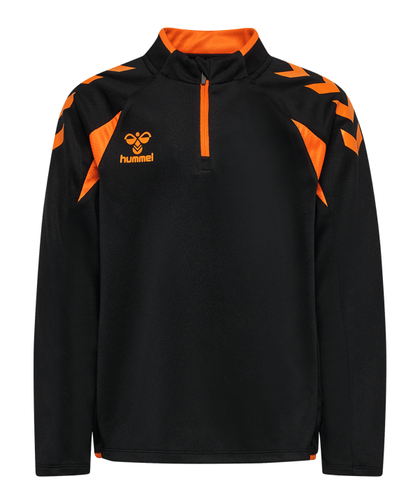 hummel Core 2.0 Half Zip Top Kids Schwarz F2461 - schwarz