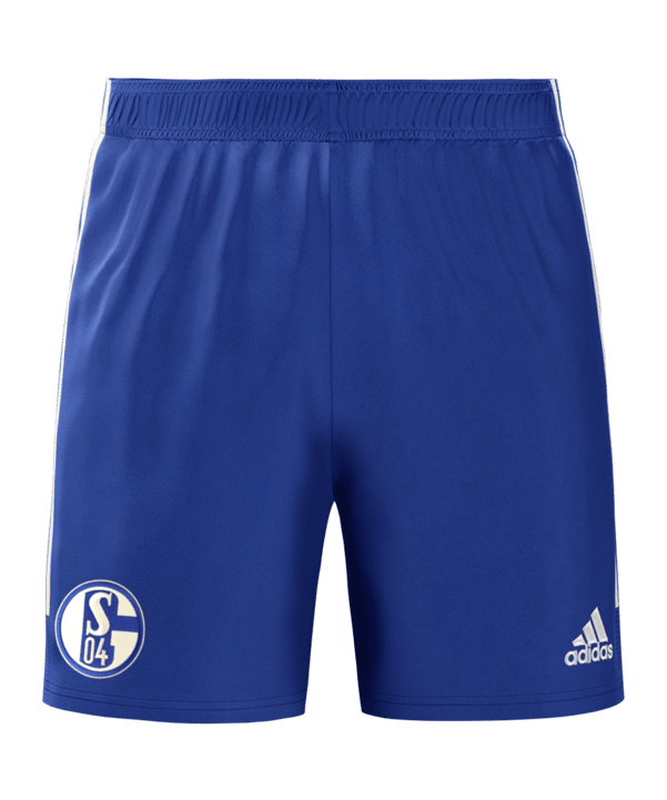 adidas FC Schalke 04 Short Away 22/23 Blau - blau