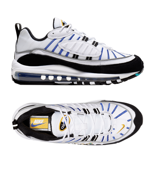 Nike Air Max 98 Premium Sneaker Damen Weiss F102 - weiss