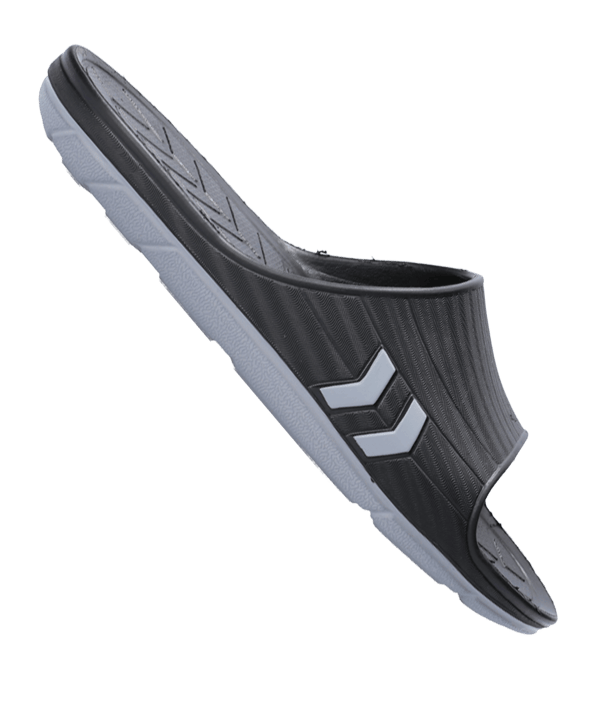 Hummel Nielsen Sandal Badelatschen Schwarz F2001 - schwarz