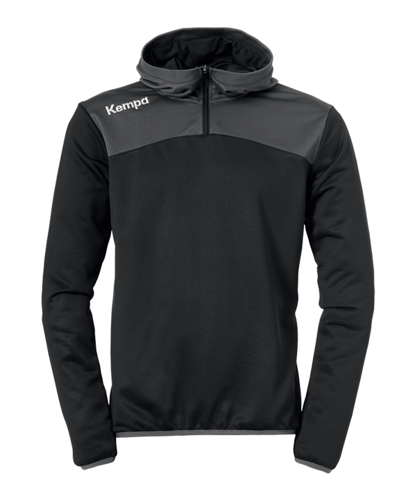 Kempa Emotion 2.0 Quarter Sweatshirt Kids F01 - schwarz