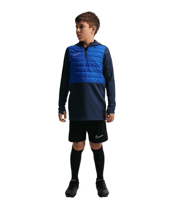 Nike Academy Winter Warrior Drilltop Kids Blau F410