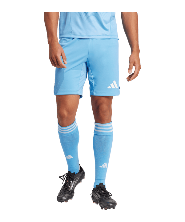 adidas Tiro 25 Pro Torwartshort Blau - blau