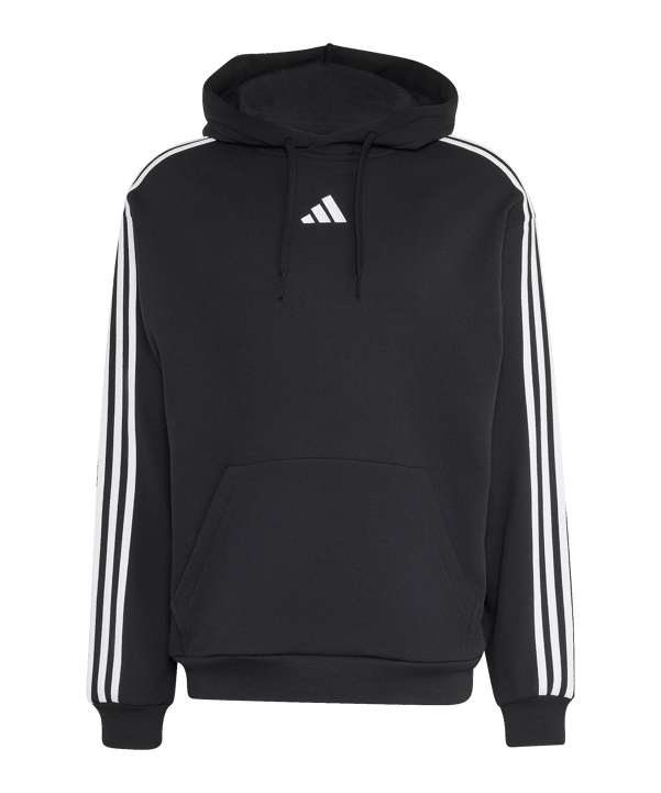 adidas Essentials 3-Stripes French Terry Sweatshirt à capuche Noir - noir