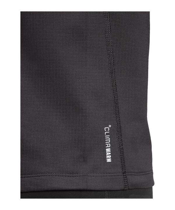 adidas OwnTheRun Winterized 1/2-Zip Sweatshirt à capuche Noir - noir