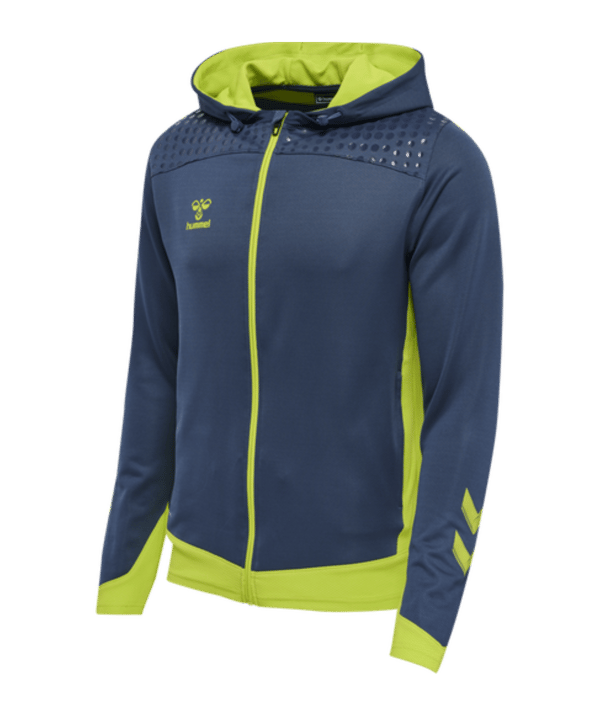 Hummel hmlLEAD Poly Trainingsjacke Blau F7642 - blau