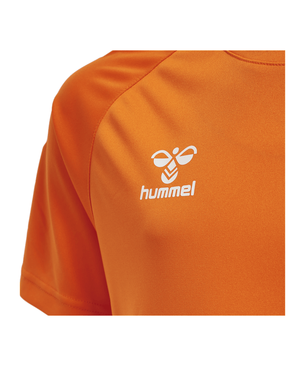 Hummel hmlCORE XK Poly T-Shirt Kids Orange F5190 - orange