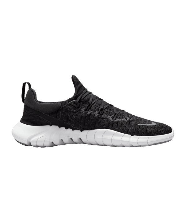 Nike Free 5.0 Running Damen Schwarz Weiss F001 - schwarz