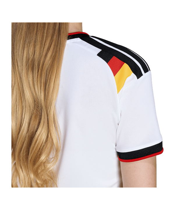 adidas DFB Deutschland Cropped Trikot Home WM 2026 Damen Weiß - weiss