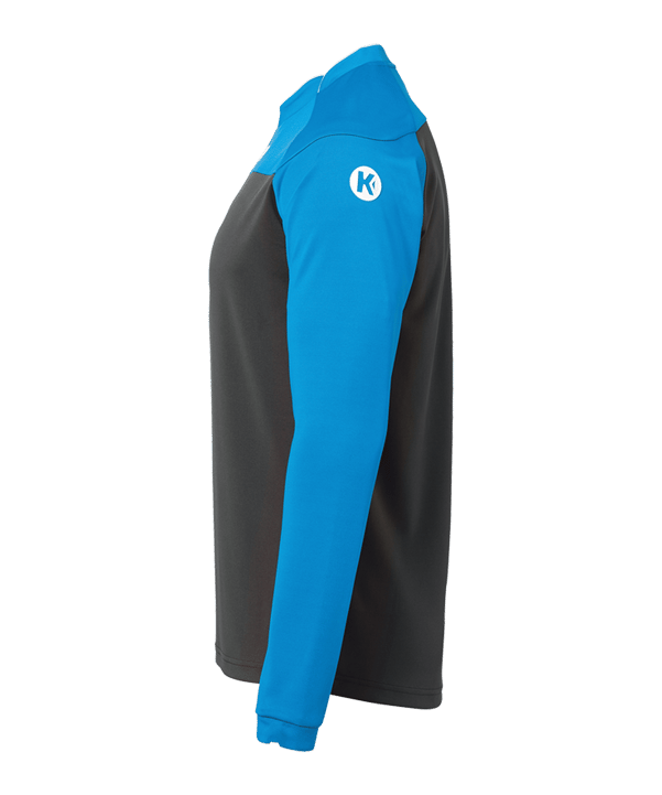 Kempa Prime Shirt langarm Kids Grau Blau F02 - grau