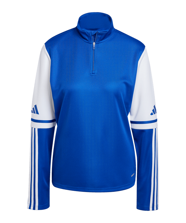adidas Squadra 25 HalfZip Sweatshirt Damen Hellblau - blau