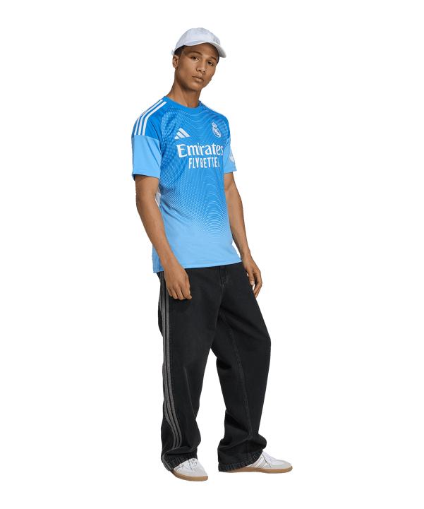 adidas Real Madrid Torwarttrikot Home 2025/2026 Blau - blau
