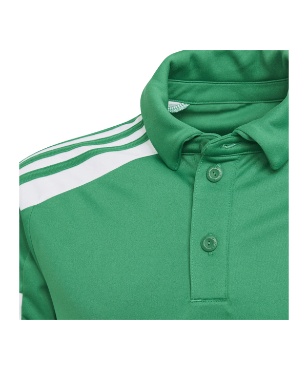 adidas Squadra 21 Poloshirt Kids Grün Weiss - gruen
