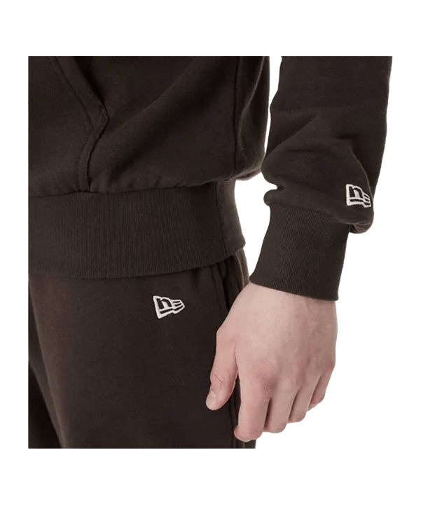 New Era Mlb Angeles Dodgers League Essentials Oversized Hoody Braun - braun