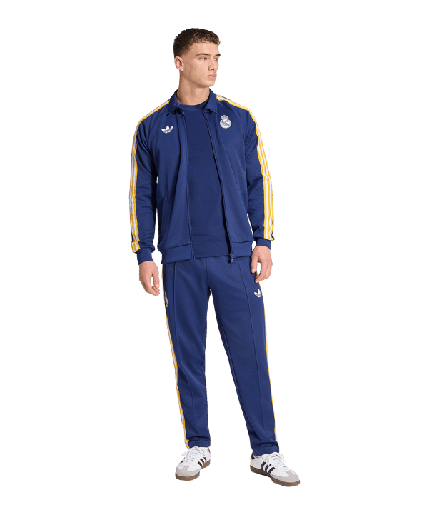 adidas Real Madrid Originals Jacke Dunkelblau