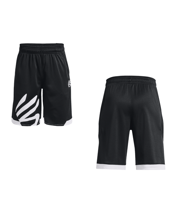 Under Armour Curry Splash Short Kids Schwarz F001 - schwarz
