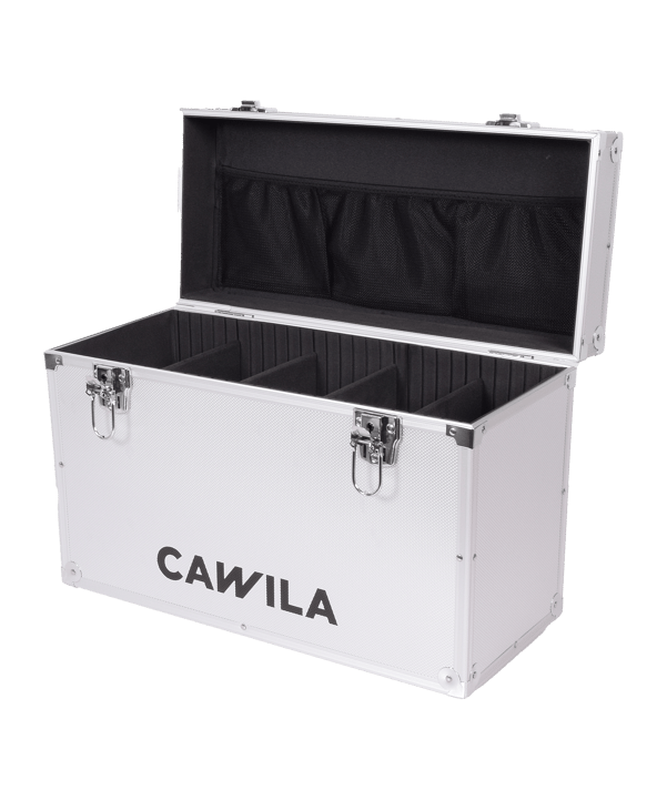 Cawila ACADEMY Sanitätskoffer 450x200x300 mm Silber - silber