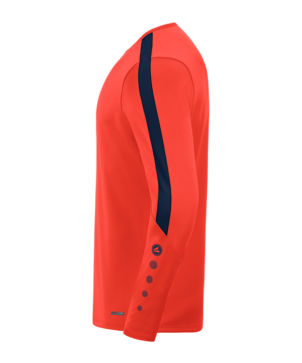 JAKO Power Sweatshirt Kids Orange Blau F375 - orange