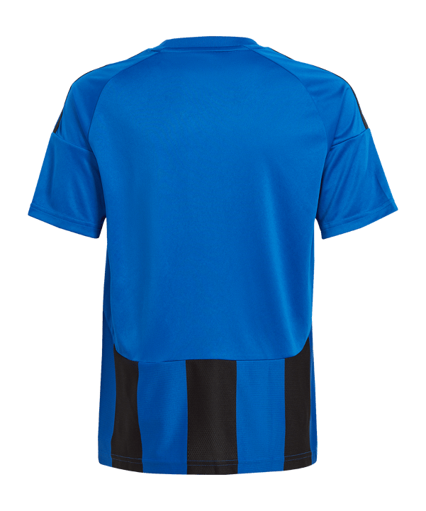 adidas Striped 24 Trikot Kids Blau Schwarz - blau