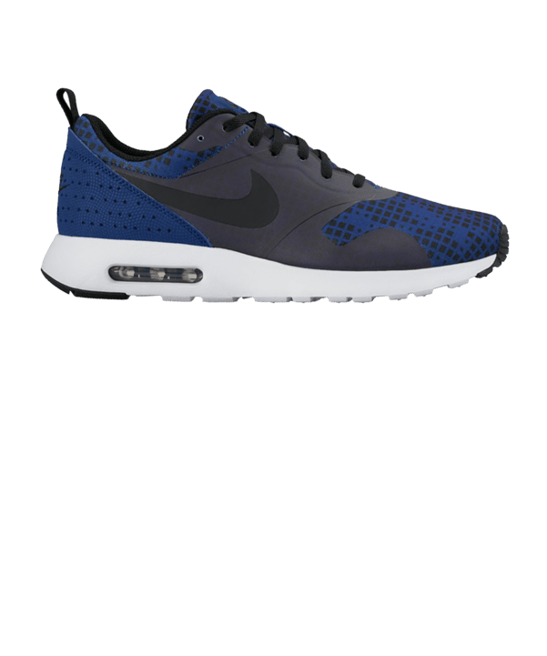 Nike Air Max Tavas Print Sneaker Blau Schwarz F400 - blau