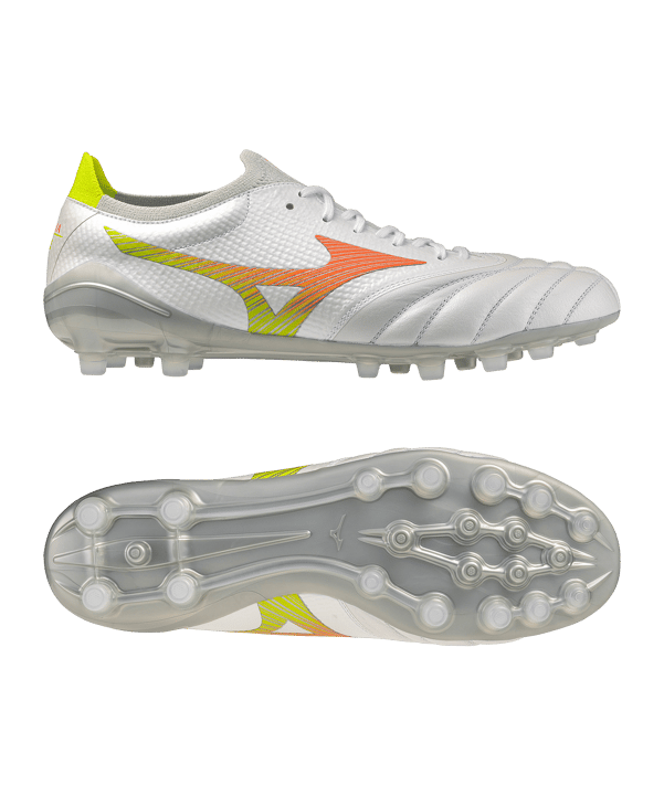 Mizuno Morelia Neo V Beta Elite AG Prism Weiß F54