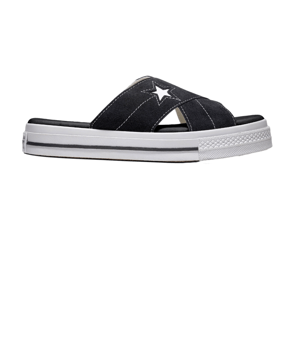 Converse One Star Sandal Slip Sneaker Damen F001 - schwarz
