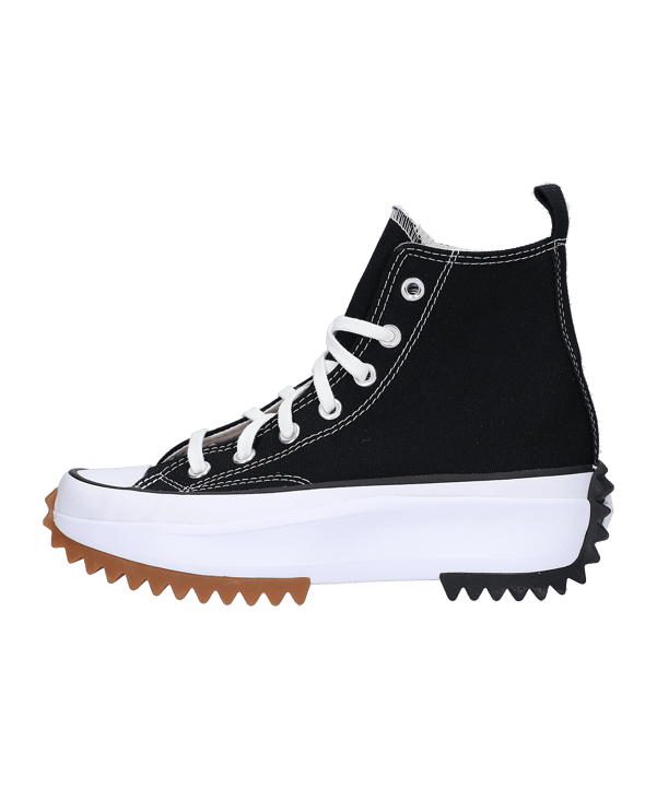 Converse Run Star Hike HI Damen Schwarz - schwarz