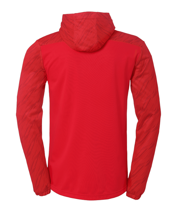 uhlsport Progessive 28 Giacca con cappuccio Rosso C60 - rosso
