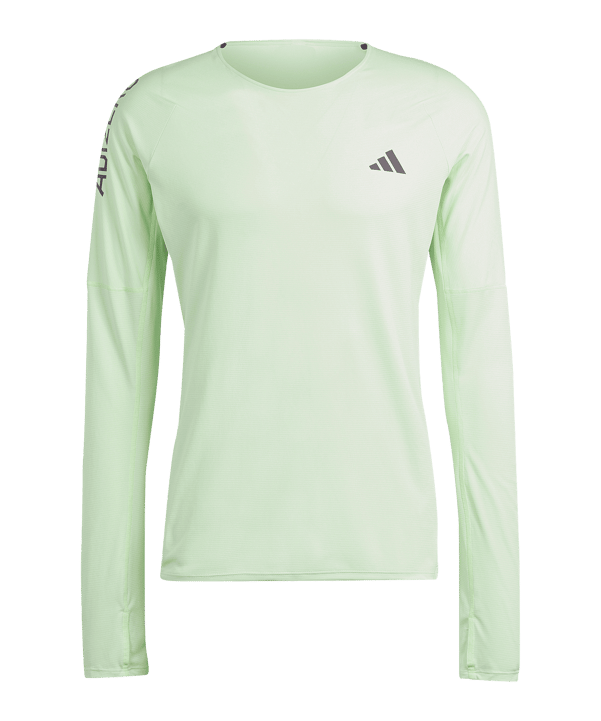 adidas Adizero sweatshirt vert - vert