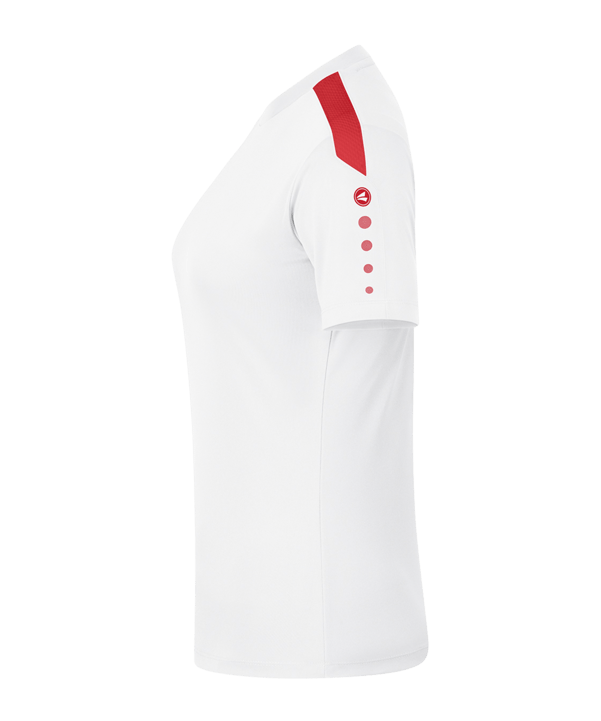 JAKO Power Trikot Damen Weiss Rot F004 - weiss
