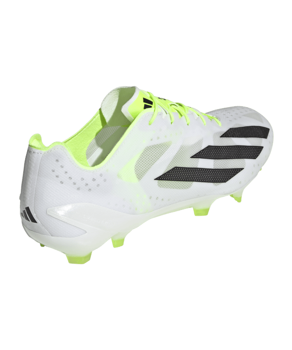 adidas X Crazyfast+ FG Crazyrush Weiss Schwarz Gelb - weiss