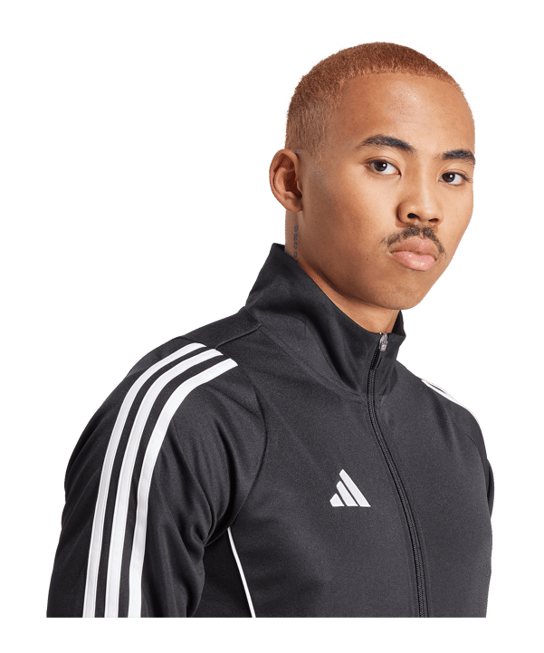 adidas Tiro 24 Trainingsjacke Schwarz Weiss - schwarz