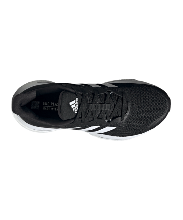 adidas Solar Glide 5  Schwarz Weiss Laufschuh - schwarz