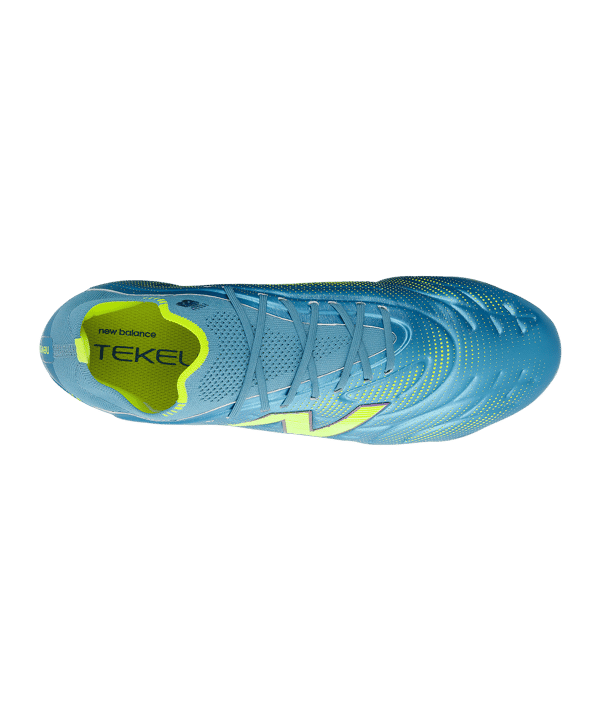 New Balance Tekela Elite Low Laced V5 FG Main Bleu - bleu