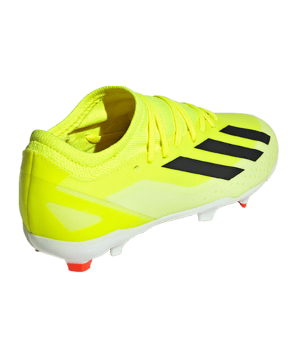 adidas X Crazyfast League FG Solar Energy  enfants jaune noir blanc - jaune