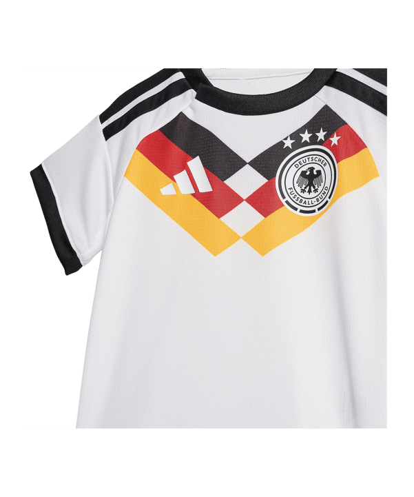 adidas DFB Deutschland Babykit Trikot Set Home WM 2026 Kids Weiß - weiss