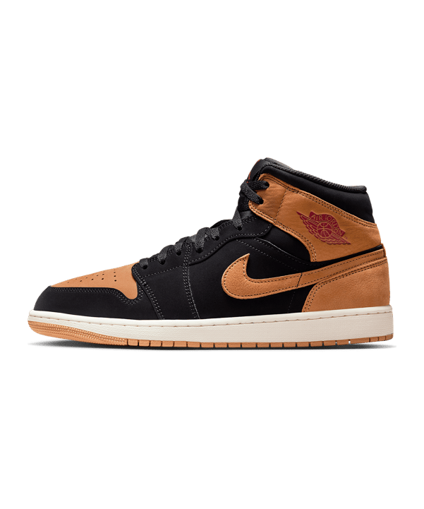 Jordan Air Jordan 1 Mid Se Schwarz F002 - schwarz