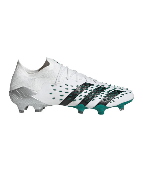 adidas Predator Freak.1 L FG EQT Weiss Schwarz Grün - weiss