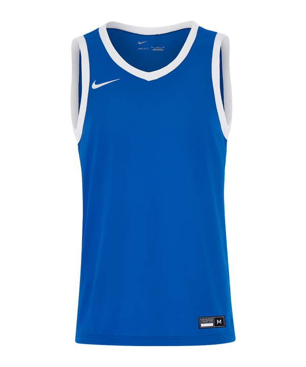 Nike Team Stock25 Basketball Maillot Bleu C463 - bleu