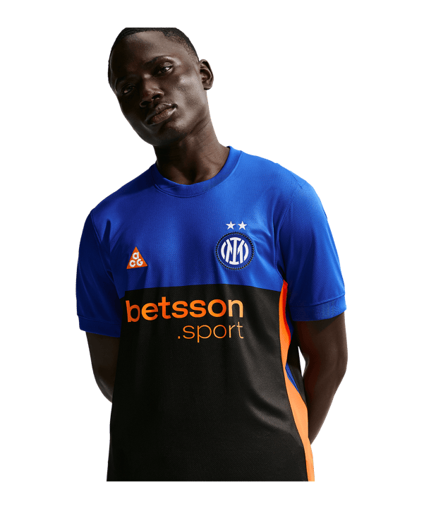 Nike ACG X Inter Mailand 4th Trikot 2025/2026 Blau F413 - blau