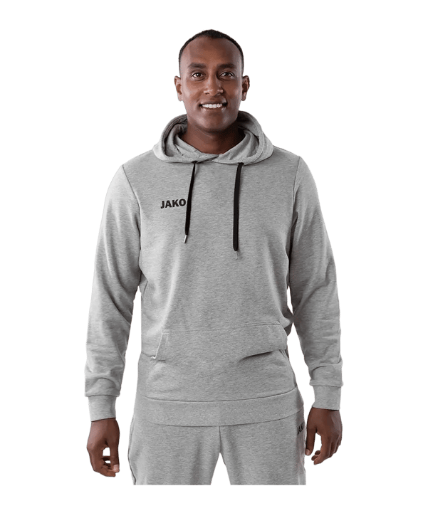 JAKO Base Hoody Hellgrau F41