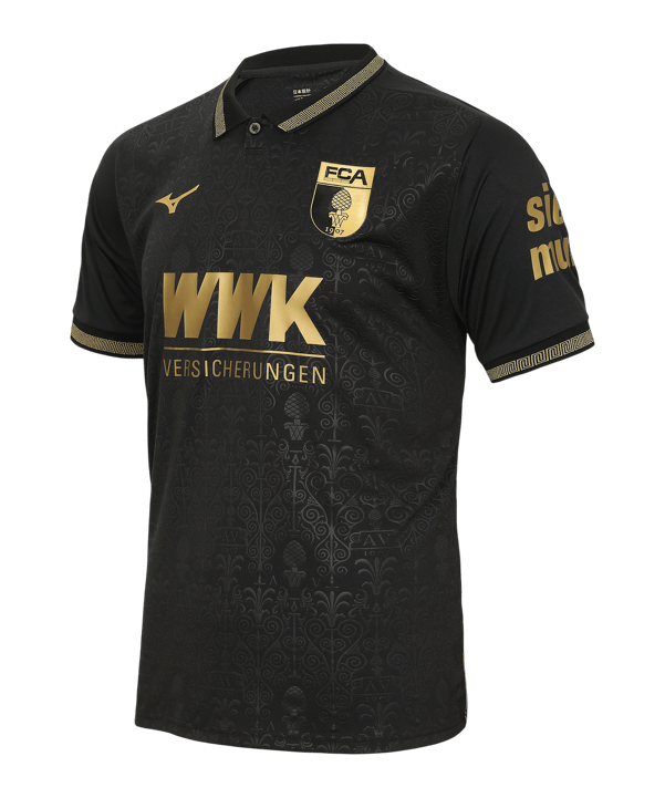 Mizuno FC Augsburg Trikot 3rd 2025/2026 Schwarz F09 - schwarz