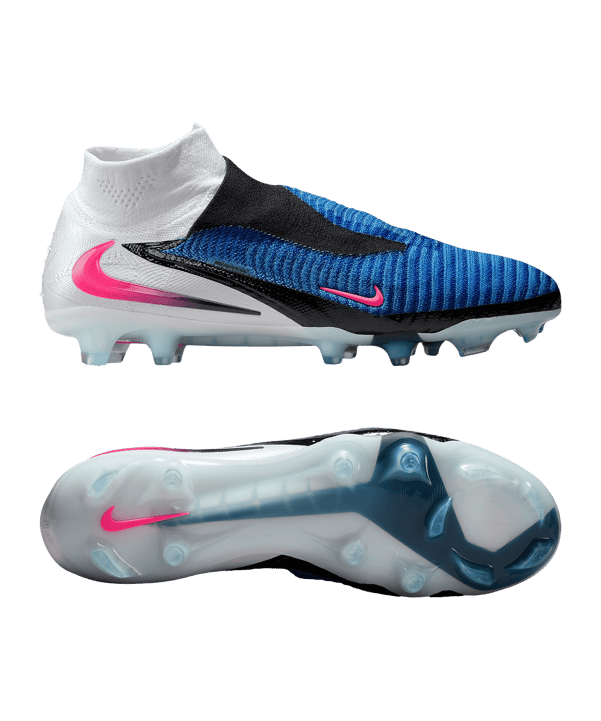 Nike Phantom 6 High Elite FG Attack Blau F446 - blau