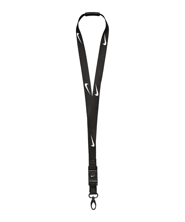 Nike Premium Schlüsselband Schwarz F091 - schwarz