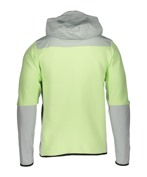 Nike Tech Fleece Kapuzenjacke Grün Grau F383 - gruen