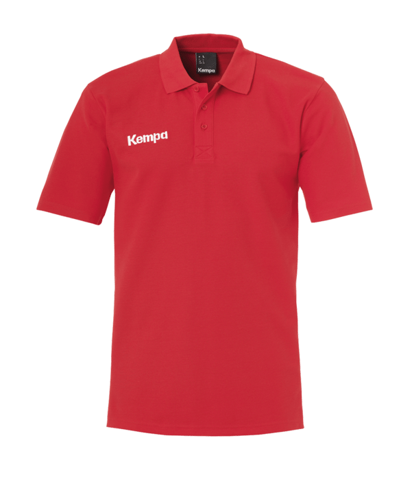 Kempa Classic Poloshirt Rot F02 - rot
