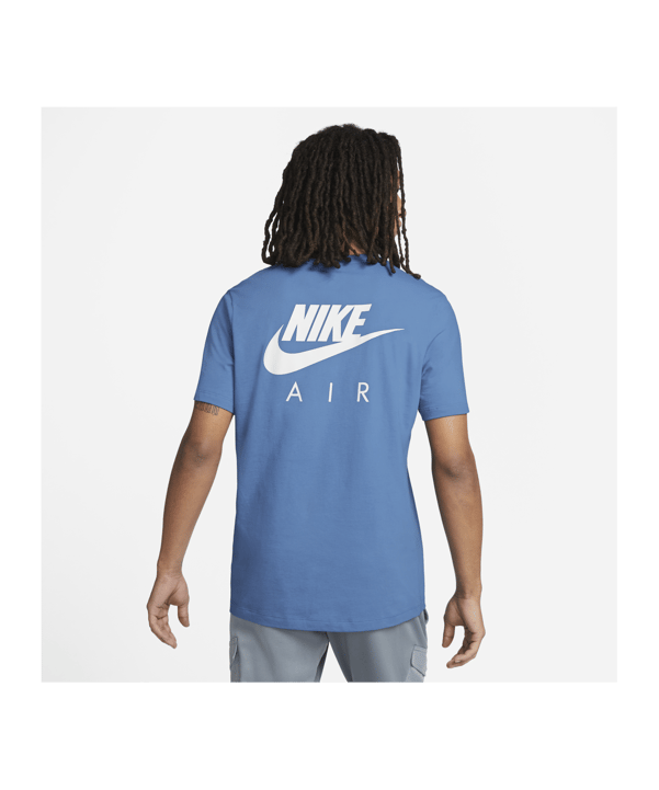 Nike Air Style T-Shirt Blau F407 - blau