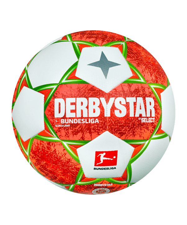 Derbystar Bundesliga Club S-Light v21 Trainingsball 290 Gr. 2021/2022 Grün Orange F021 - orange
