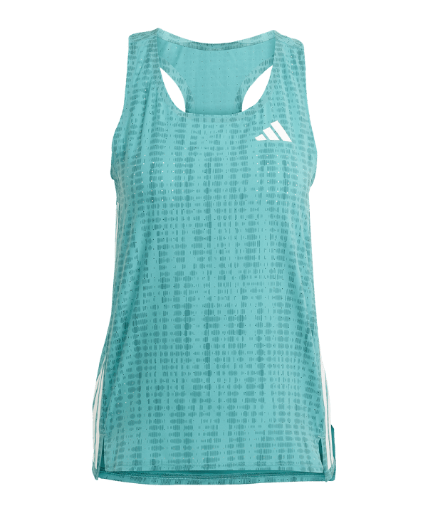 adidas Adizero Singlet T-shirt Donna Blu - blu