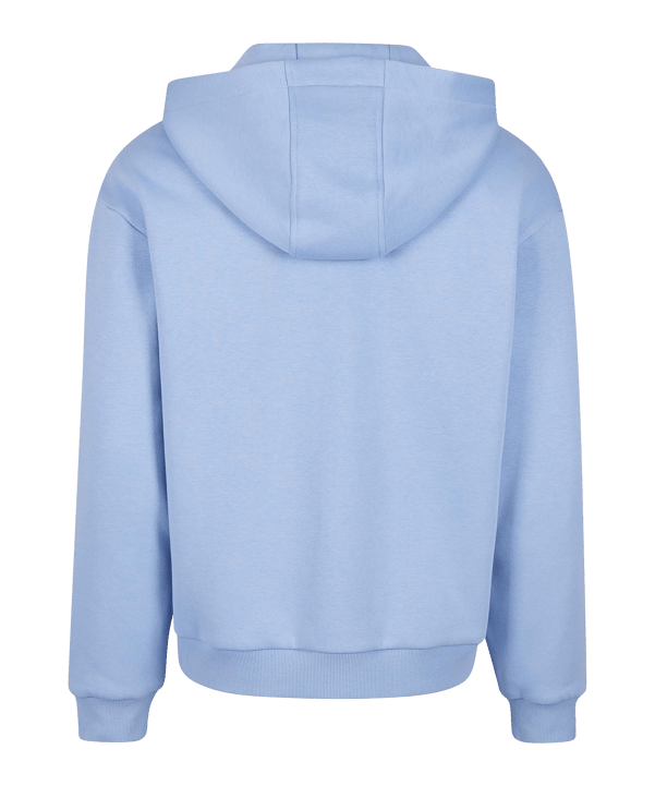 Urban Classic Fluffy Kapuzenjacke Blau - blau